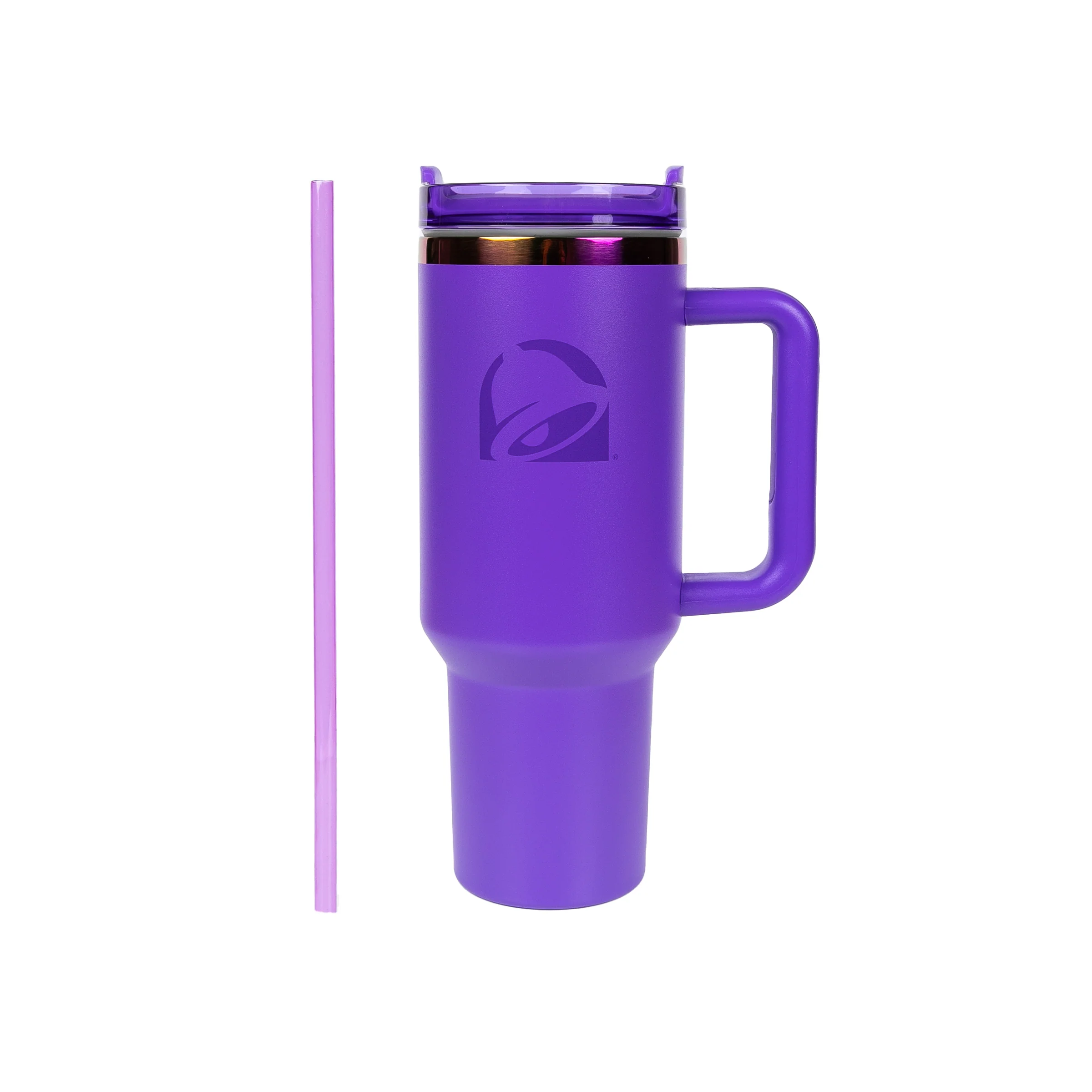 Taco Bell Purple Handle Water Bottle - Image 3