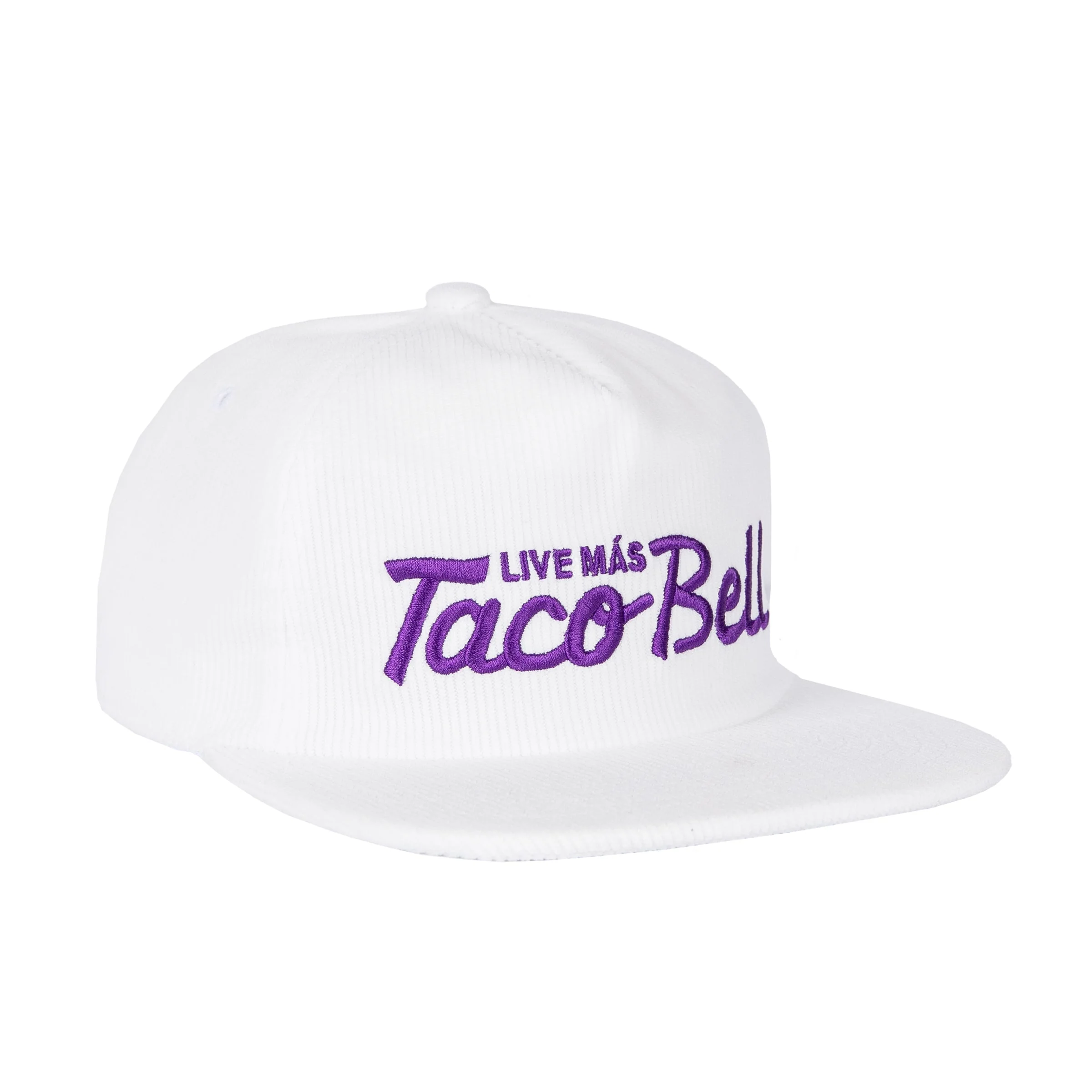 Corduroy Taco Bell White Hat - Image 3